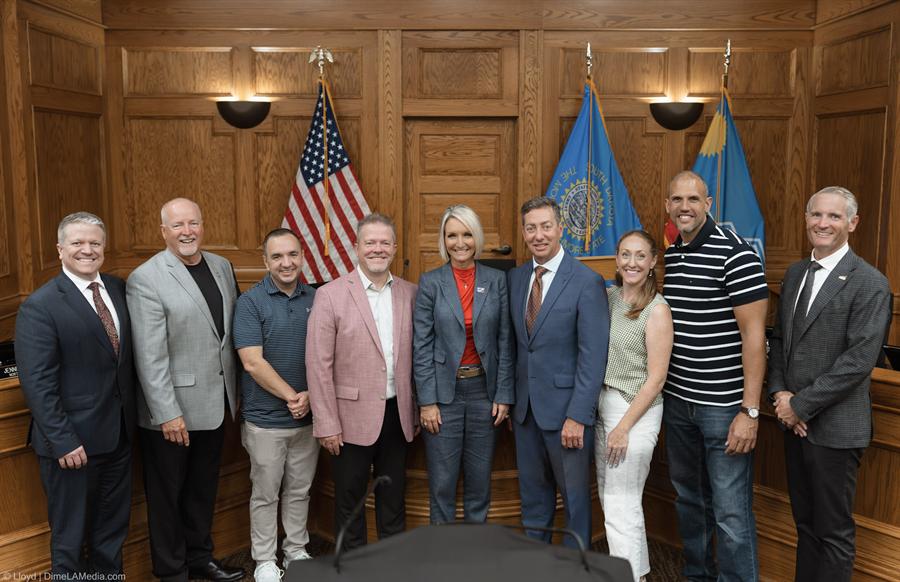 Christine Erickson mayoral inauguration photographed by Lloyd Duimstra, Sioux Falls SD