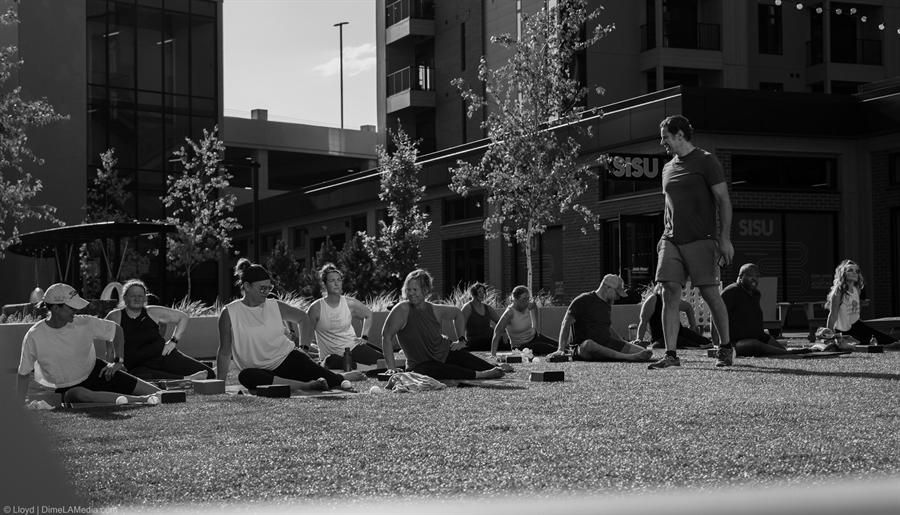 Sisu fitness and wellness event photographed by Lloyd Duimstra, downtown Sioux Falls SD