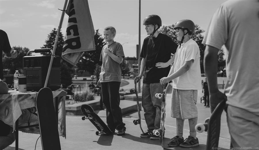 The Siouxer skate shop community event photographed by Lloyd Duimstra, Sioux Falls SD