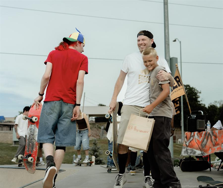 The Siouxer skate shop community event photographed by Lloyd Duimstra, Sioux Falls SD