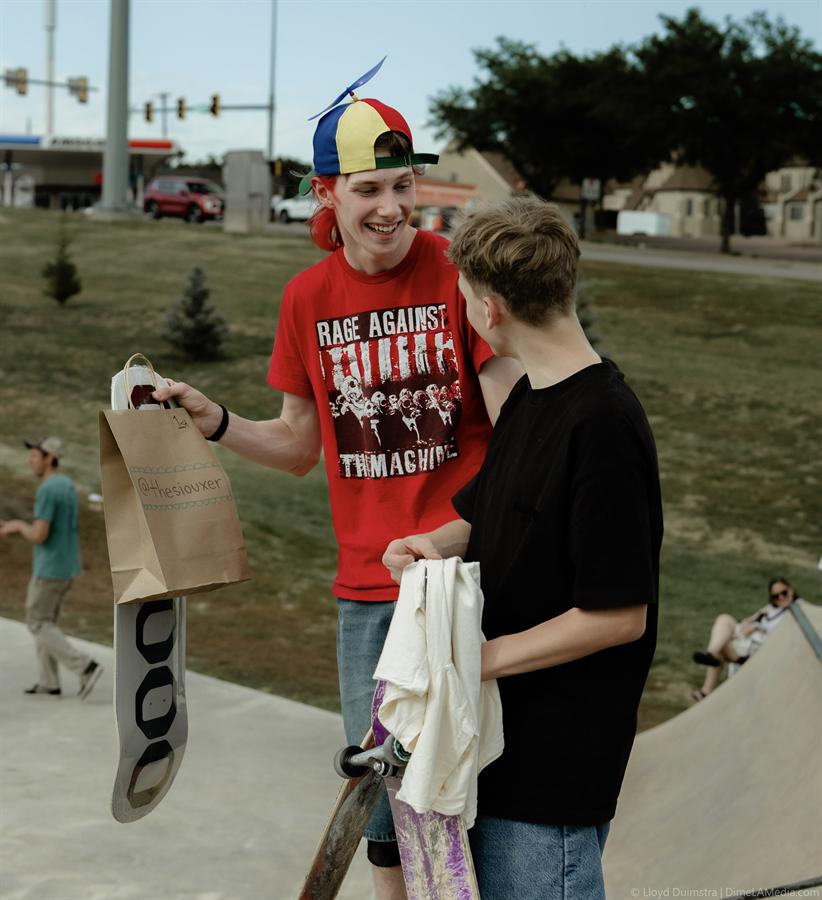 The Siouxer skate shop community event photographed by Lloyd Duimstra, Sioux Falls SD