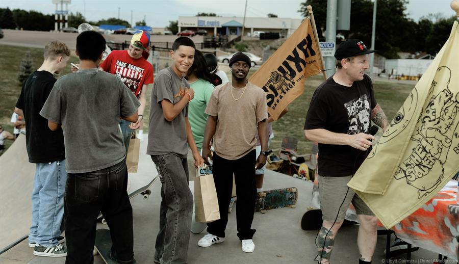 The Siouxer skate shop community event photographed by Lloyd Duimstra, Sioux Falls SD