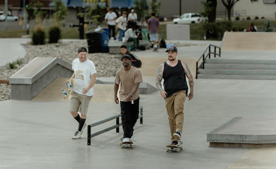 The Siouxer skate shop community event photographed by Lloyd Duimstra, Sioux Falls SD