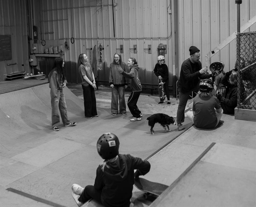 The Siouxer skate shop community event photographed by Lloyd Duimstra, Sioux Falls SD