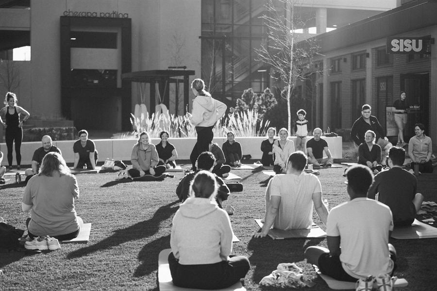 Sisu fitness and wellness event photographed by Lloyd Duimstra, downtown Sioux Falls SD