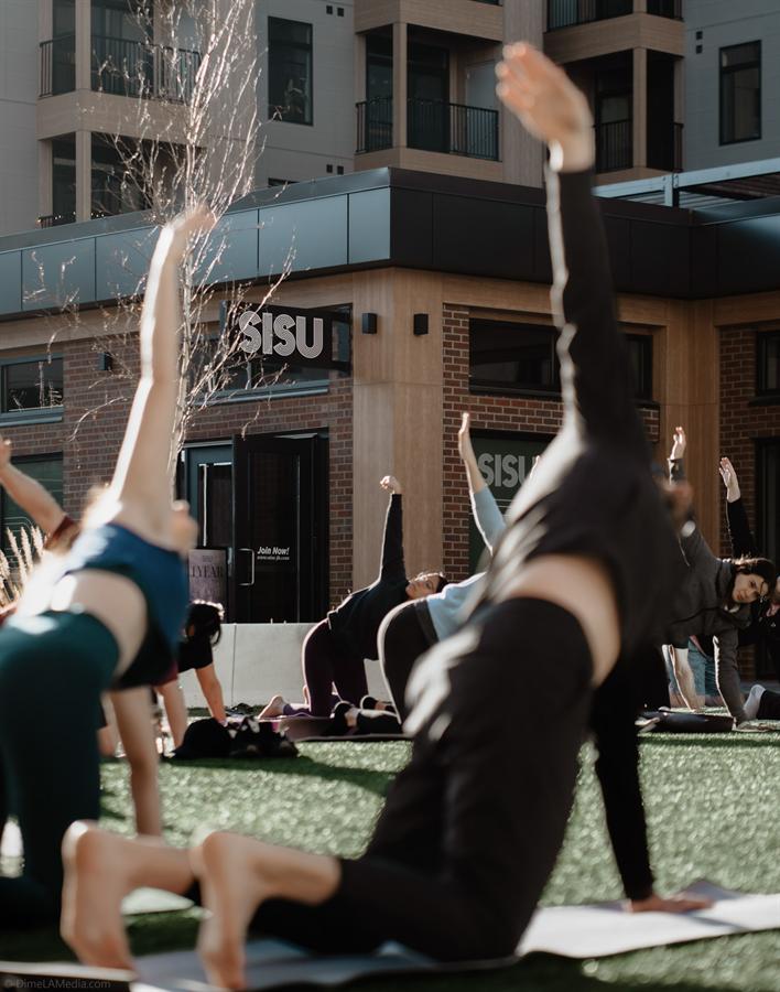 Sisu fitness and wellness event photographed by Lloyd Duimstra, downtown Sioux Falls SD