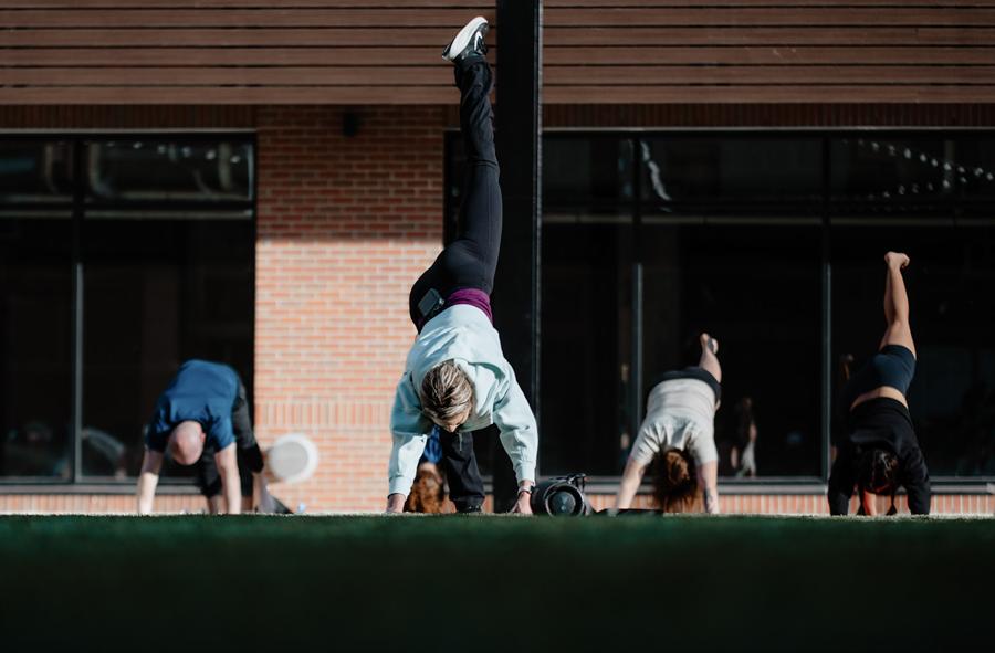 Sisu fitness and wellness event photographed by Lloyd Duimstra, downtown Sioux Falls SD