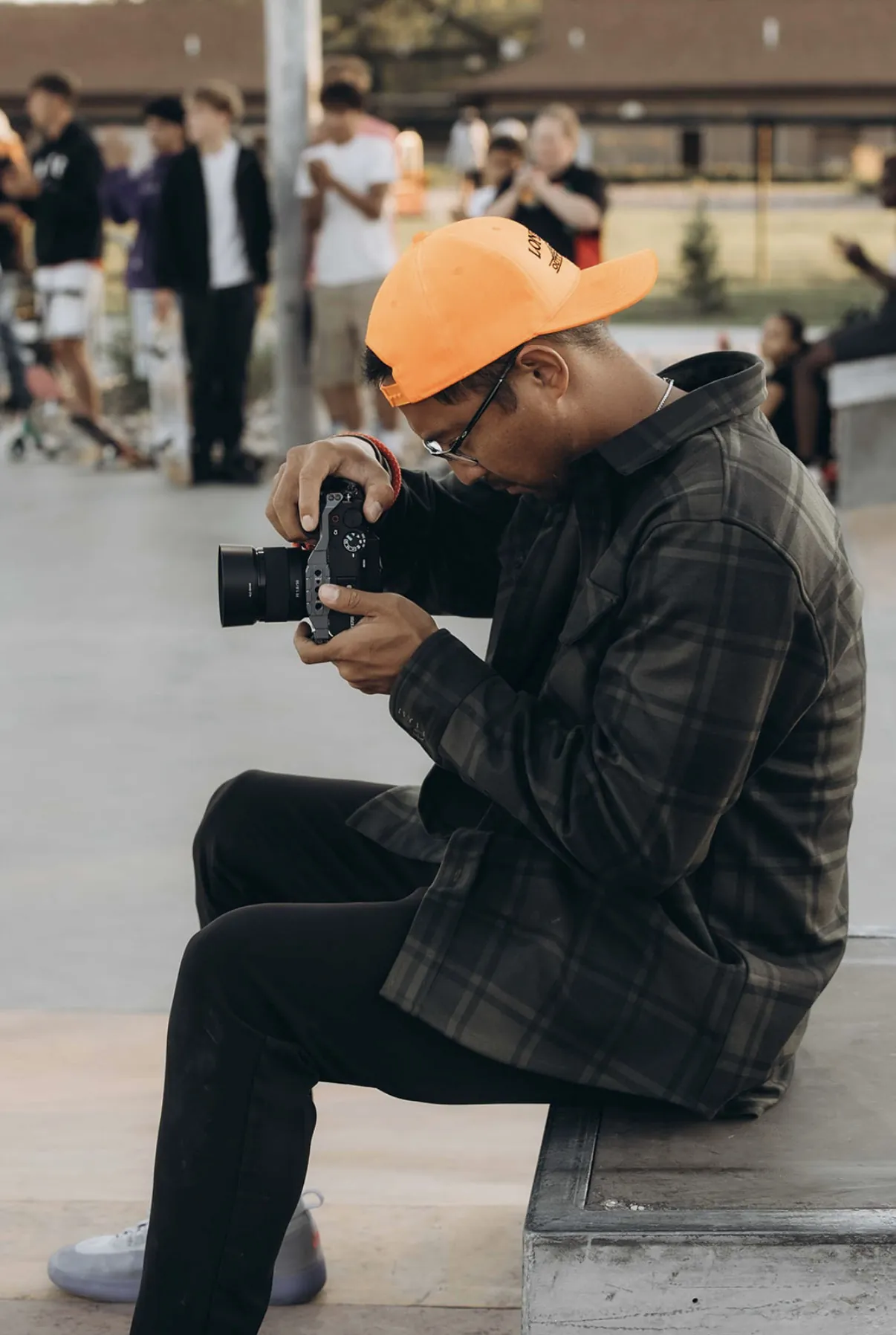 Dime LA Media photographer at work