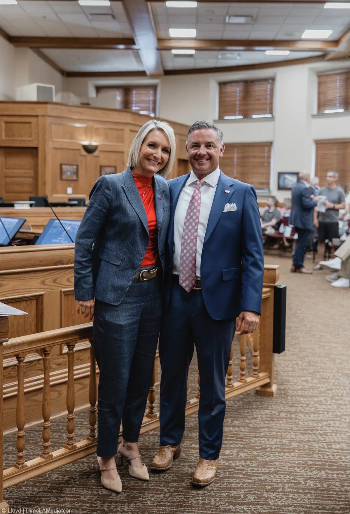 Christine Erickson mayoral inauguration photographed by Lloyd Duimstra, Sioux Falls SD