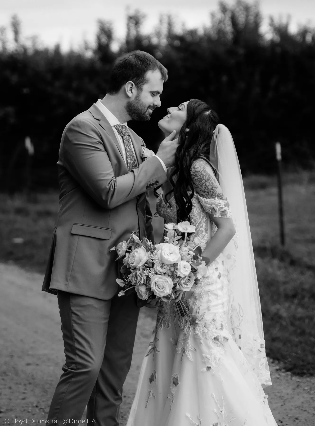 Bride and groom